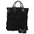 Borsa a mano GUCCI in suede 2 vie nera argento Auth ti2978 Nero