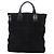 Borsa a mano GUCCI in suede 2 vie nera argento Auth ti2978 Nero - vista 13