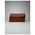 Triomphe Céline Vintage Celine Paris Leder-Clutch braun