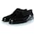 Saint Laurent, Derby con lacci in vernice e camoscio Nero