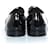 Saint Laurent, Derby con lacci in vernice e camoscio Nero - vista 3