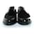 Saint Laurent, Derby con lacci in vernice e camoscio Nero - vista 5