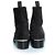 Stivaletti glitter neri Alexander McQueen Nero - vista 3