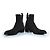 Stivaletti glitter neri Alexander McQueen Nero - vista 6