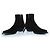 Stivaletti in suede di lana neri Saint Laurent, Lukas Nero - vista 6