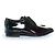 Givenchy, derby de couro iridescente - vista 4