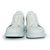 Alexander McQueen, tênis oversized Larry Prata Branco - vista 3