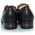 Gucci, Broccato con lacci e tacco chiodato in oro Nero - vista 3
