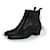 Saint Laurent, Cole 45 lizard effect Chelsea boots Black Suede  ref.2190906