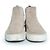 Autre Marque Posa, stivali Chelsea alti in suede grigio - vista 3