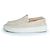 Autre Marque Posa, mocassino in suede beige - vista 2