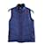 Blue sleeveless down jacket Diesel size 1 / 10 years Polyester  ref.2190927
