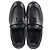Mocassini Slip on Lanvin in pelle nera - vista 3