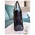 Borsa Christian Dior Lady Dior Piccola in Pelle Vernice Nera Nero - vista 4