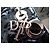 Borsa Christian Dior Lady Dior Piccola in Pelle Vernice Nera Nero - vista 7