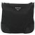 Borsa a spalla PRADA in nylon nero Auth 119572 - vista 13