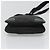 Borsa a spalla PRADA in nylon nero Auth 119572 - vista 5
