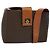 Céline Borsa a spalla in tela Macadam CELINE in pelle PVC marrone oro Auth 120373 D'oro