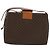 Céline Borsa a spalla in tela Macadam CELINE in pelle PVC marrone oro Auth 120373 D'oro - vista 2