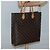 LOUIS VUITTON Borsa Sac Plat Monogram M51140 LV Auth 119745 Monogramma - vista 19
