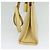 Salvatore Ferragamo Vala Hand Bag Suede Beige Gold Auth BA1438 Golden - view 4