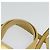 Salvatore Ferragamo Vala Hand Bag Suede Beige Gold Auth BA1438 Golden - view 8