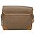 Gucci Borsa a spalla Micro GG Supreme PVC Beige Oro 001 116 0924 Auth th5924 D'oro - vista 2