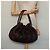 Borsa a mano GUCCI in nylon nero argento 000 0601 Auth ep8657 - vista 19
