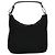 Borsa a mano GUCCI in nylon nero argento 000 0601 Auth ep8657 - vista 2