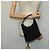 Borsa a mano GUCCI in nylon nero argento 000 0601 Auth ep8657 - vista 20
