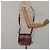 CARTIER Bolso de Hombro Must Line Cuero Rojo Vino Oro Auth BA1082 Dorado Burdeos - vista 19