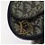 Pochette in tela Trotter Christian Dior blu navy oro Auth 120108 D'oro - vista 7