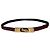 Céline Vintage Celine Paris Leather Belt burgundy