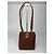 Vintage Courreges Leder Eimer Tasche braun - Ansicht 3