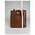 Vintage Courreges Leder Eimer Tasche braun - Ansicht 9