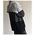 Moletom com zíper e capuz de algodão e cashmere Nero La Perla T. M Preto Cinza Cinza antracite - vista 6