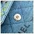Chanel Blaue Mini-Denim-Clutch mit Kette - Ansicht 8