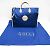Borsa Gucci Off The Grid GG 630353 Blu Bianco sporco - vista 2
