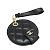 Chanel Matelassé Etichette per Nome da Donna Charm per Borse Nere Nero