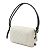 Borsa a spalla Chanel Cambon Line Coco Mark Pouch Nero Bianco - vista 3