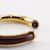 Hermès Hermes Gold Plated and Leather Bangle Brown Golden  - view 7