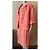 Chanel Leinenkleid und Jacke Set Orange 46FR - Ansicht 7