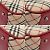 Burberry Nova Check Leder-Canvas-Handtasche Rot Beige - Ansicht 5