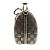 Portachiavi Charm Keepall Damier Louis Vuitton Argento - vista 3