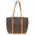 Louis Vuitton Babylon Monogram Tote Bag Braun Monogramm