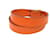 Hermès Bracelet Hermes Kelly Double Tour Swift Orange G estampillé Doré  - vue 3