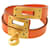 Hermès Bracelet Hermes Kelly Double Tour Swift Orange G estampillé Doré  - vue 4