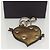 Saffiano Llave PRADA de cuero Safiano tono dorado Auth ac3756 - vista 9