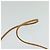 Borsa a spalla SAINT LAURENT in PVC pelle marrone oro Auth 119580 D'oro - vista 14