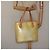 LOUIS VUITTON Monogram Vernis Houston Borsa a Mano Grigia M91053 LV Auth 118533 Grigio - vista 23